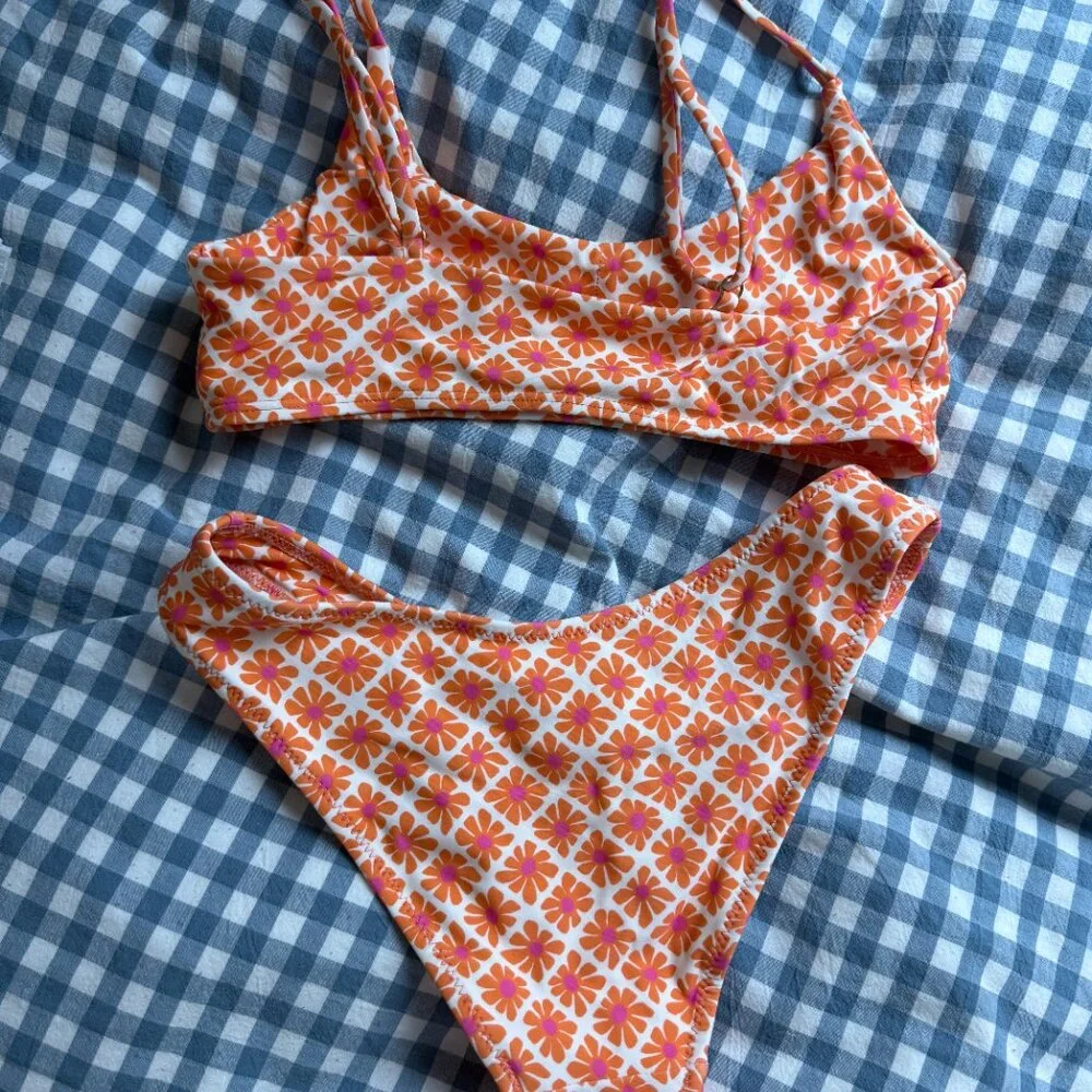 Honey Swim Kora Bralette Bikini Top (S) and Bottoms (XS) - Picture 4 of 5